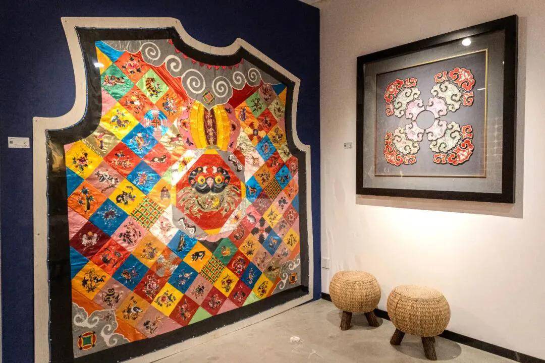 武功刺繡展品閃耀古城西安