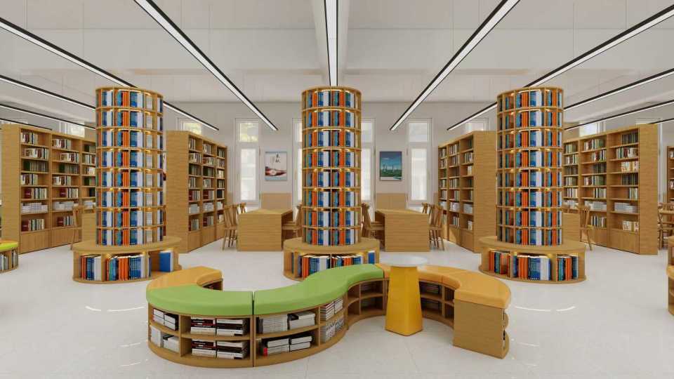 陝西圖書館裝修要點，陝西學校閱覽室裝修施工，陝西展廳裝修設計