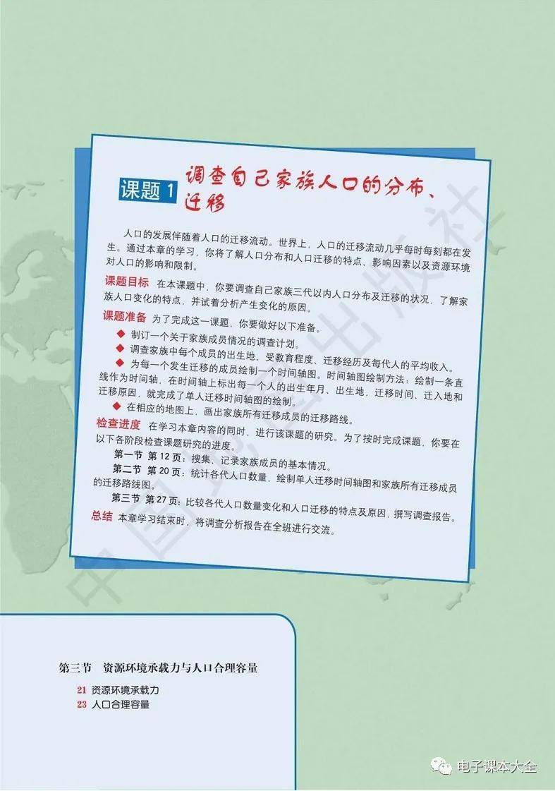 2026中圖版高中地理必修二電子課本(新教材高畫質PDF版)