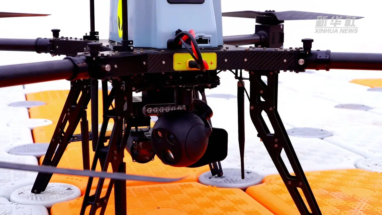 空海一體智慧護纜 科技護航浙江舟山春節保供