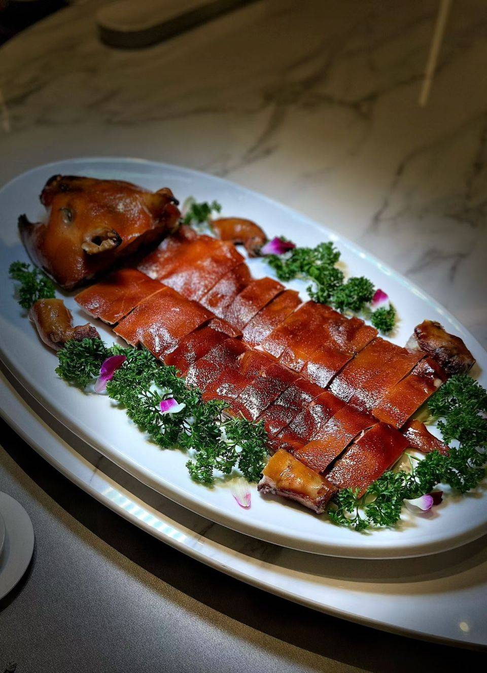 與美食大家汪朗先生一起吃的，一家老牌香港米其林
