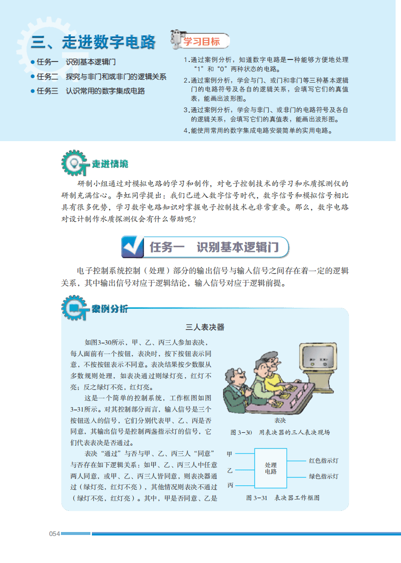 2026蘇教版高中通用技術選擇性必修1《電子控制技術》電子課本