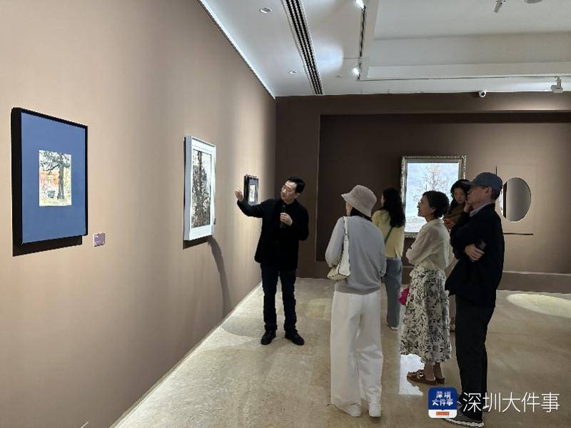 匯聚眾多名家風景畫與館長書法作品，何香凝美術館雙展齊開