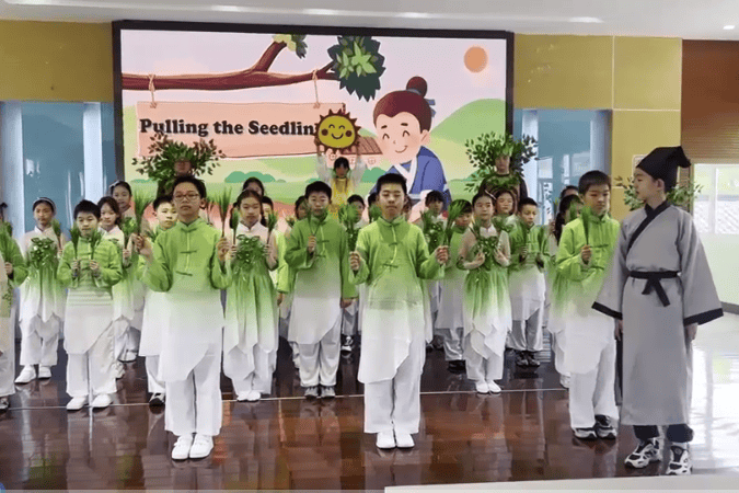 蘇州市三元實驗小學校五年級整班英語故事大賽火熱開賽！