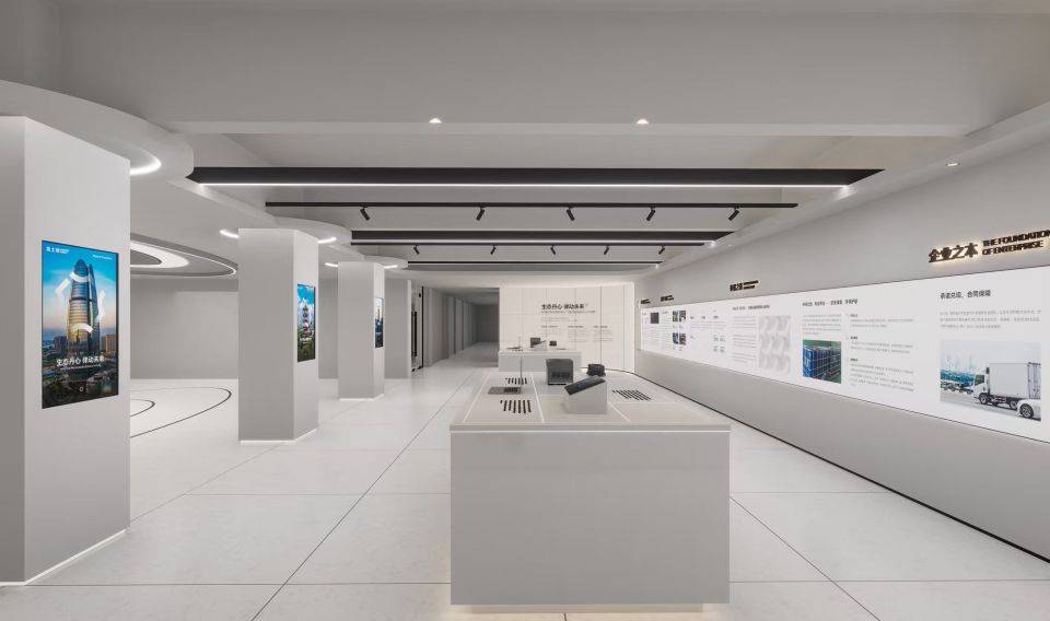 陝西博物館裝修施工，陝西企業展廳裝修設計，陝西體育場館裝修