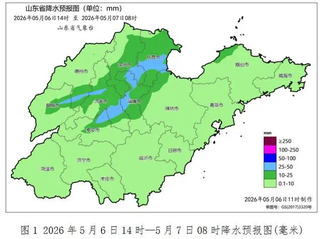 強對流黃色預警！下班快回家，山東自北向南迎11級雷雨陣風+短時強降水+小冰雹，記得關緊門窗