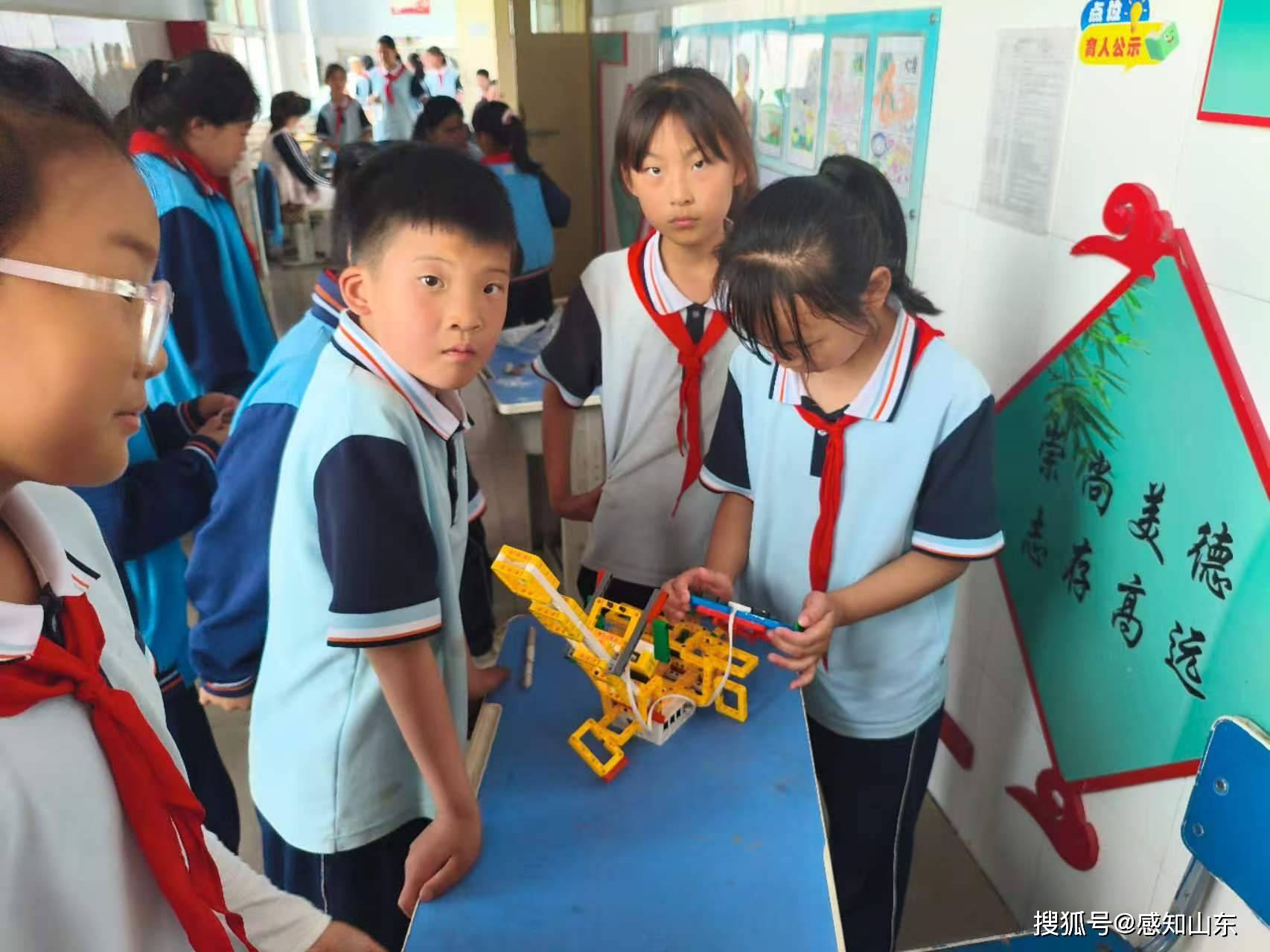 原創感知山東|泰安化馬灣鄉中心小學：科技點亮未來，創新成就夢想