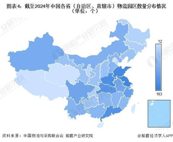 中國物流園區產業鏈全景梳理及區域熱力地圖