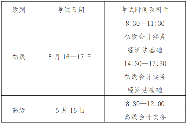 【會計服務】准考證列印已開始，請查收會計初高階考試考前須知