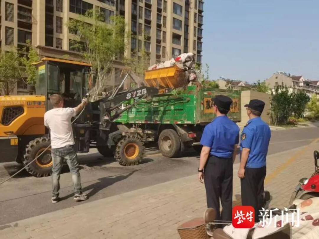南京六合區：主動靠前服務，讓裝修垃圾運輸更便民