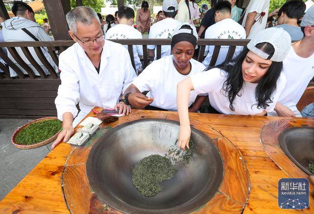 江蘇句容：外國留學生體驗茶文化