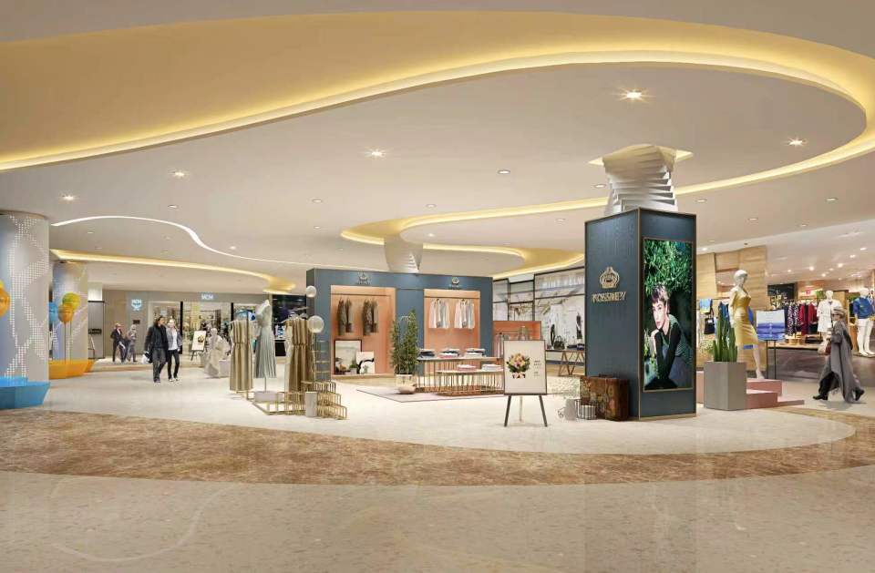陝西商場裝修施工，陝西生鮮超市裝修施工，陝西餐廳裝修設計