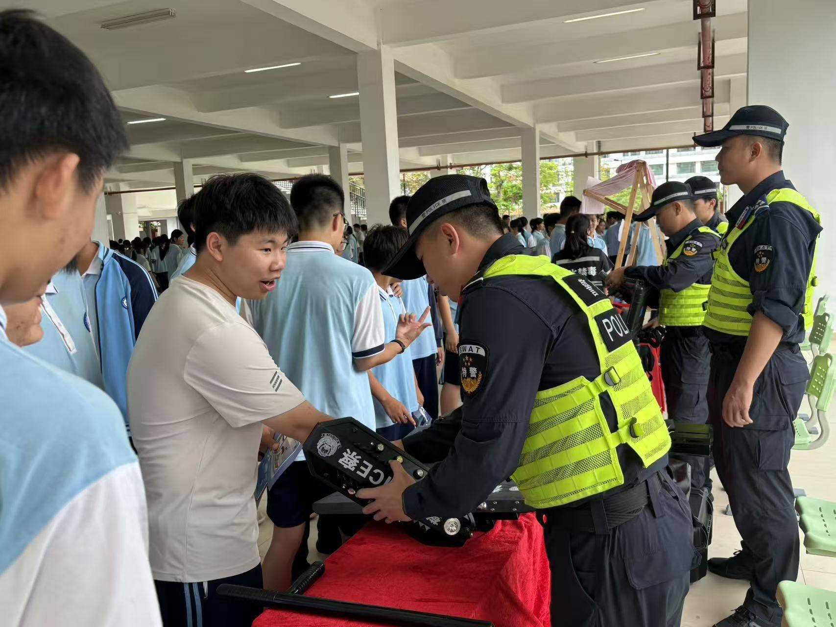 “法護青春”普法進校園系列活動在惠陽區第五中學舉辦