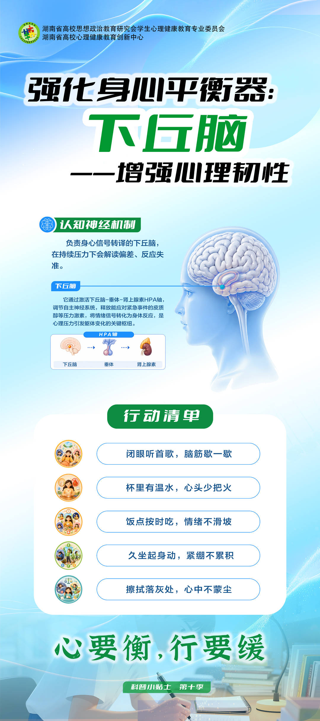 心晴充電站！9張海報幫你解鎖大學生元氣生活