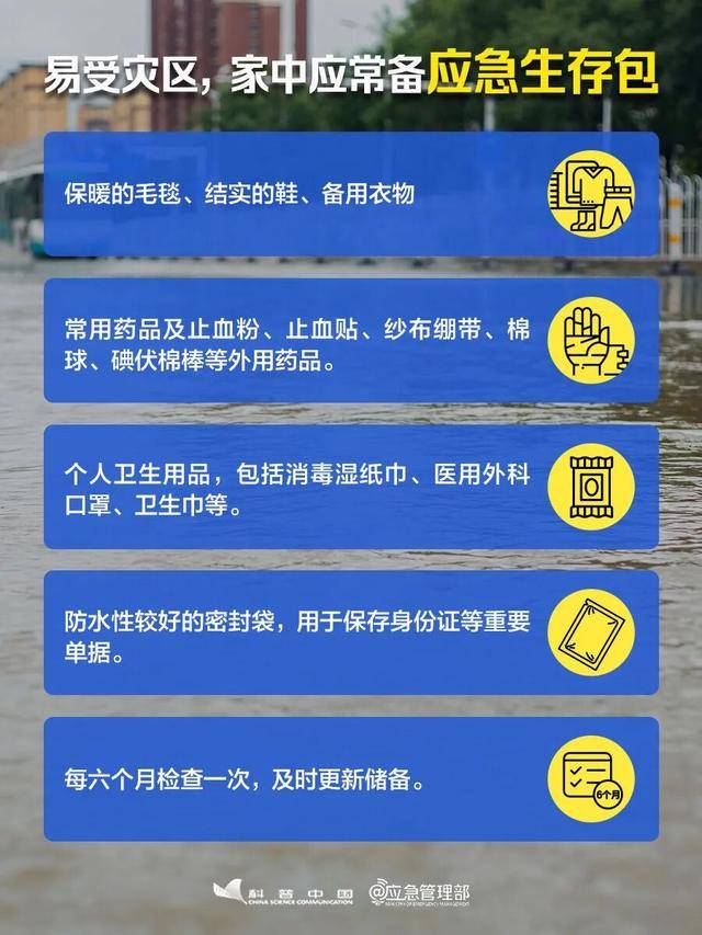 收藏轉發！暴雨避險知識手冊