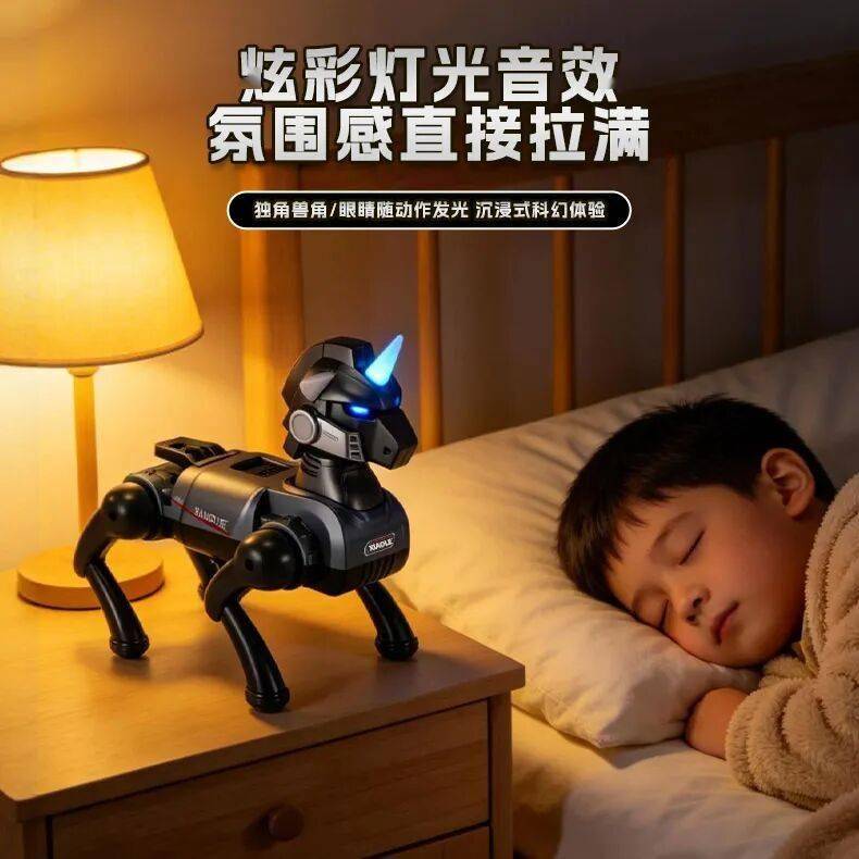 孩子第一隻AI寵物！智慧模擬機械馬，講故事、秀功夫、學程式設計，玩中學！