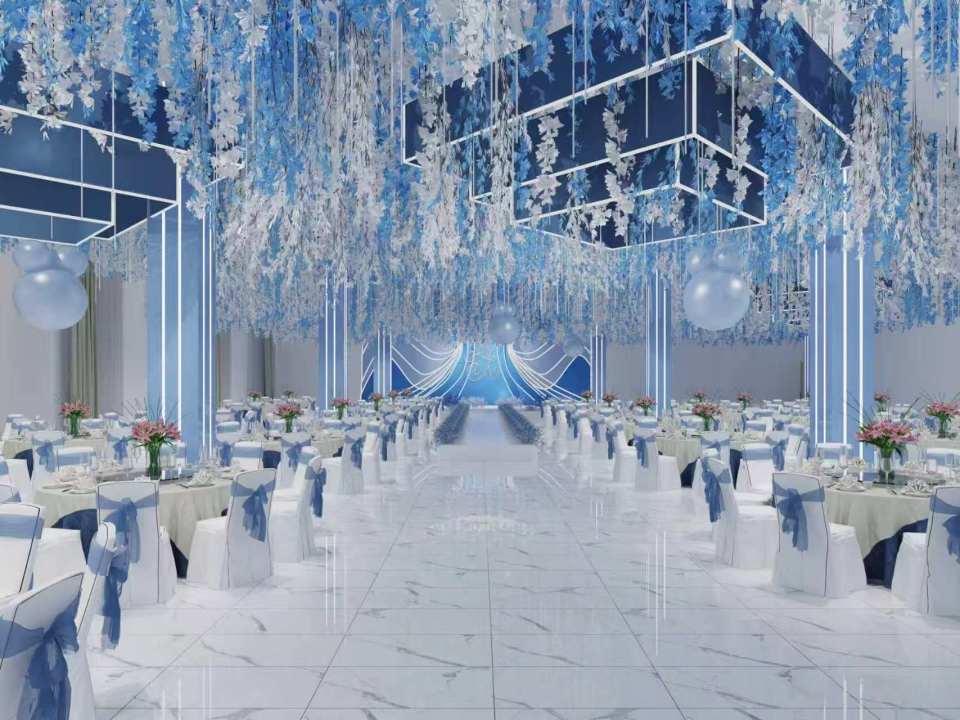 陝西宴會廳裝修設計，陝西酒店主題宴會中心裝修，陝西餐飲場所裝修