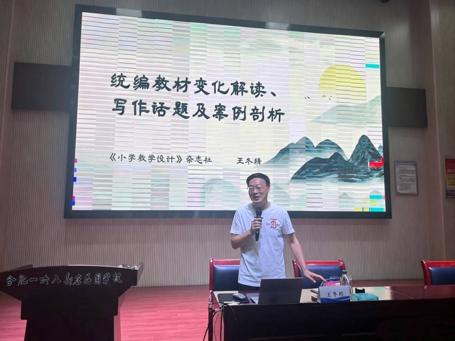 合肥市倫先小學教師參加新站高新區小學語文專題研修