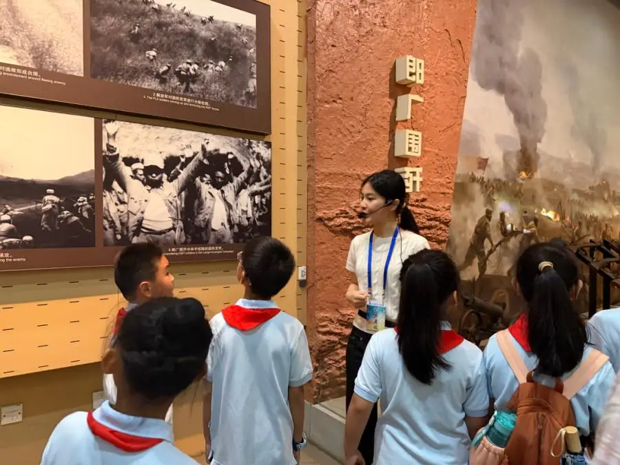 合肥市倫先小學：尋訪紅色足跡 厚植愛國童心