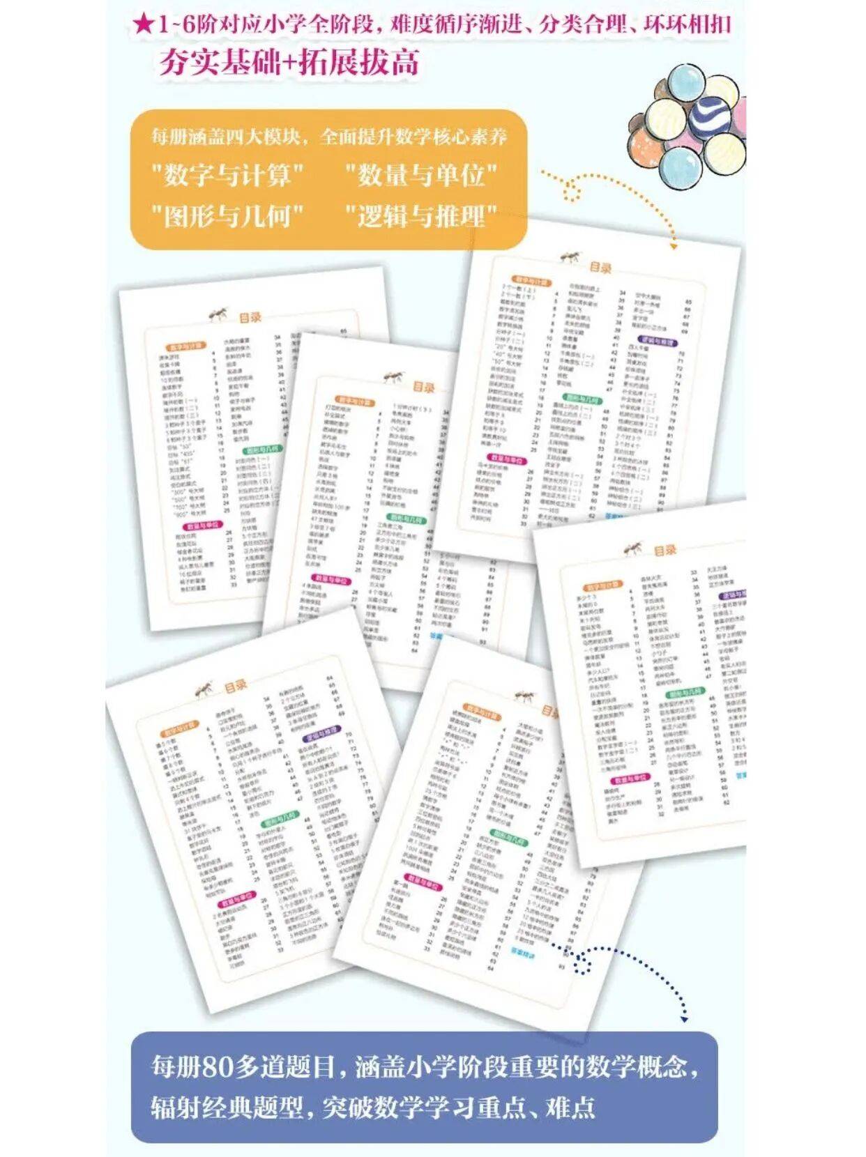 數學小奇蹟：小學全階段數學思維訓練書