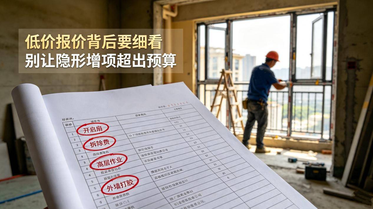 鉑飛門窗｜家裝門窗避坑指南：清單、用料、安裝缺一不可