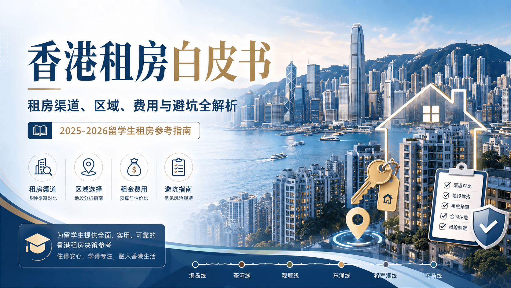 原創香港租房白皮書：租房區域、渠道、費用、流程全解析