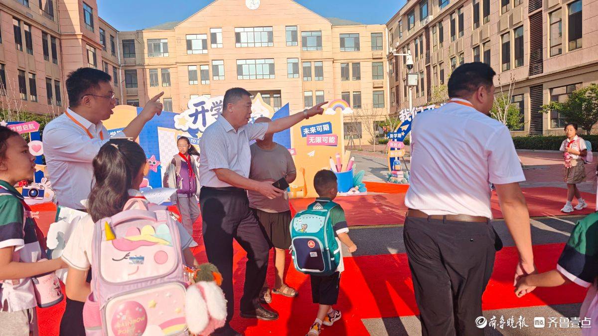 元氣滿滿！濟南高新區稼軒小學學子如約奔赴校園