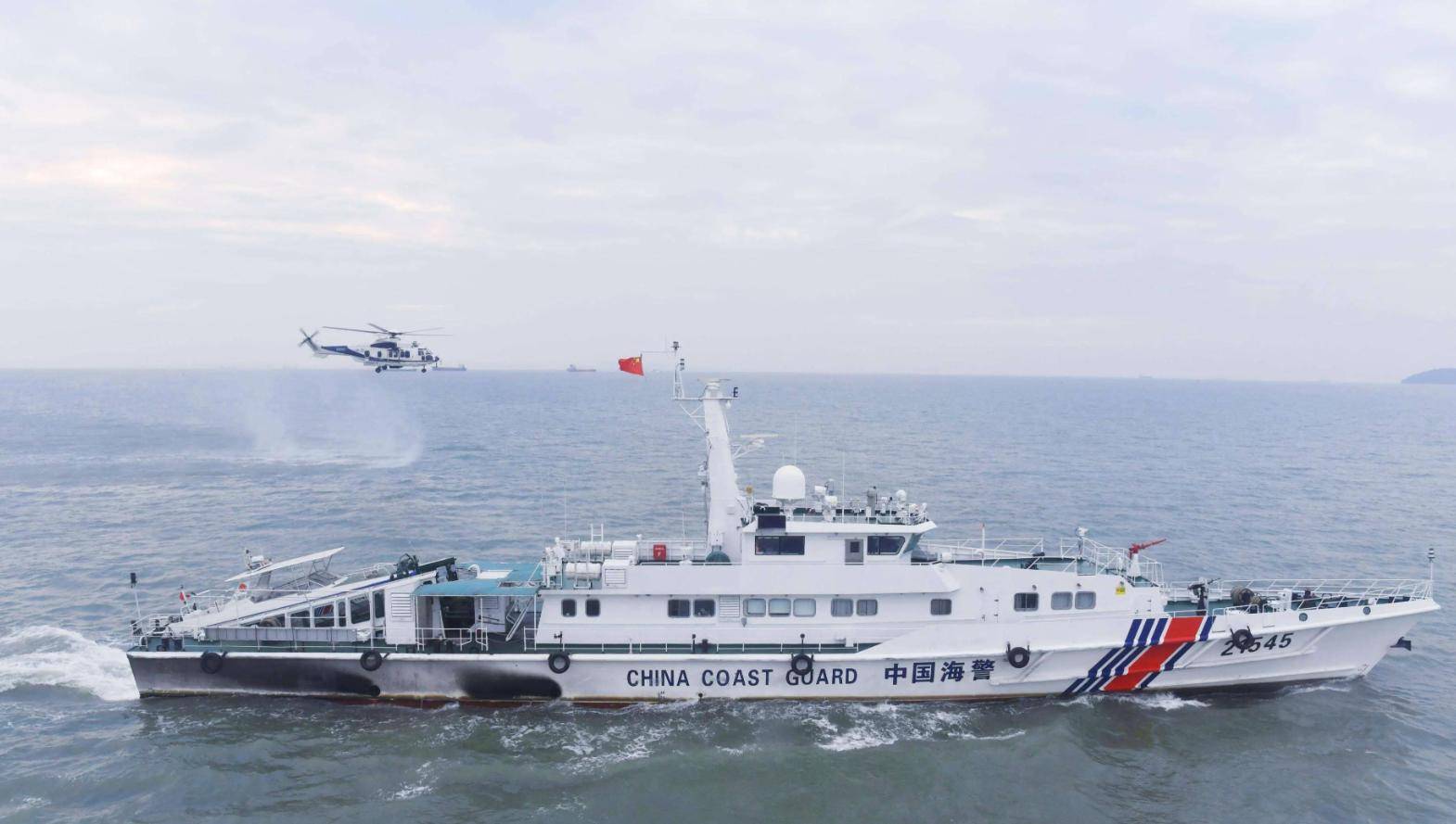 原創大陸艦船出動，巡查金門水域，臺海沒有美容身之地，島內已選邊站