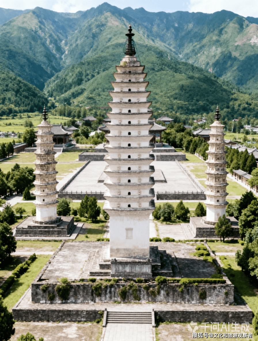 原創大理州崇聖寺三塔文化旅遊區導遊詞（中英文）