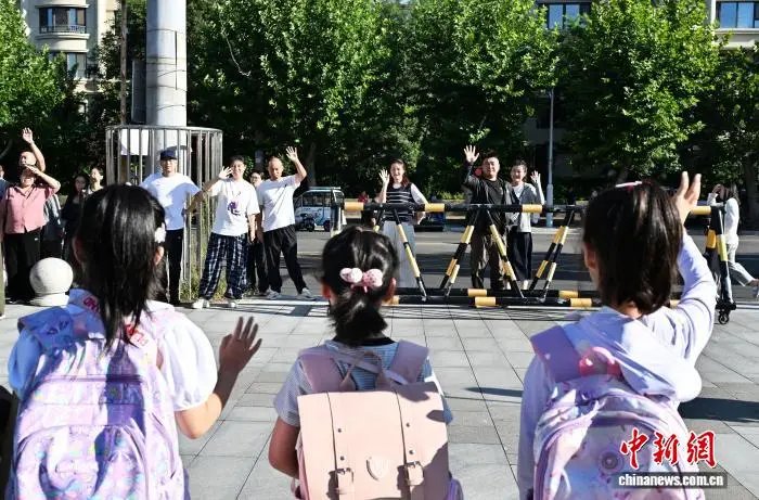 河北石家莊：小學生開啟校園新生活
