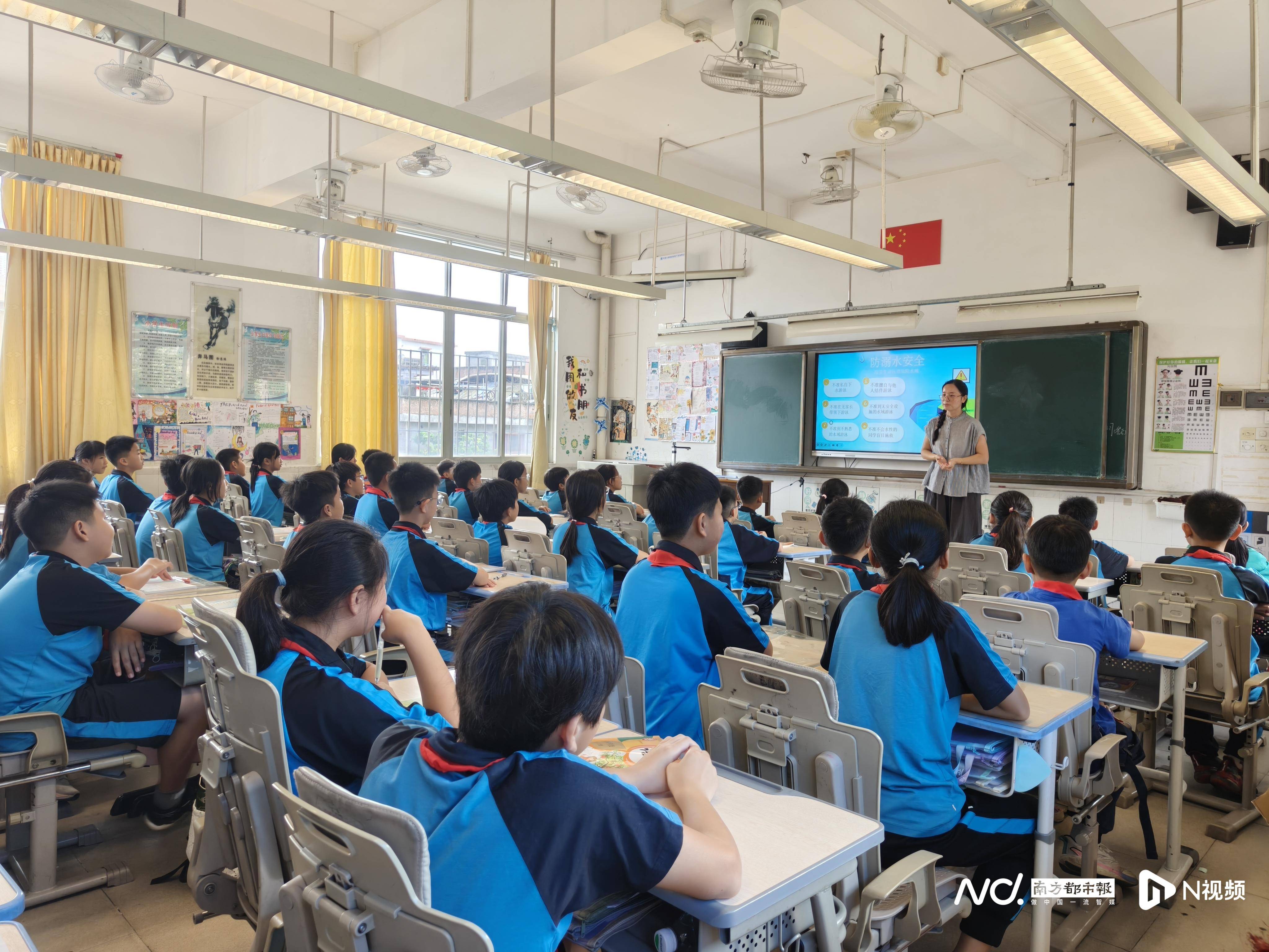 清涼風吹進開學首日課堂，廣州206所小學加裝五千餘臺空調