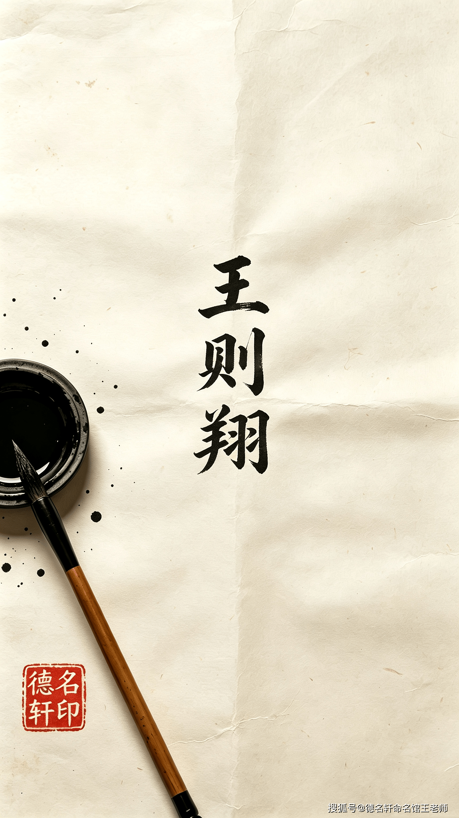 原創2026年寶寶起名案例 王則翔：則翔天際，王者風範