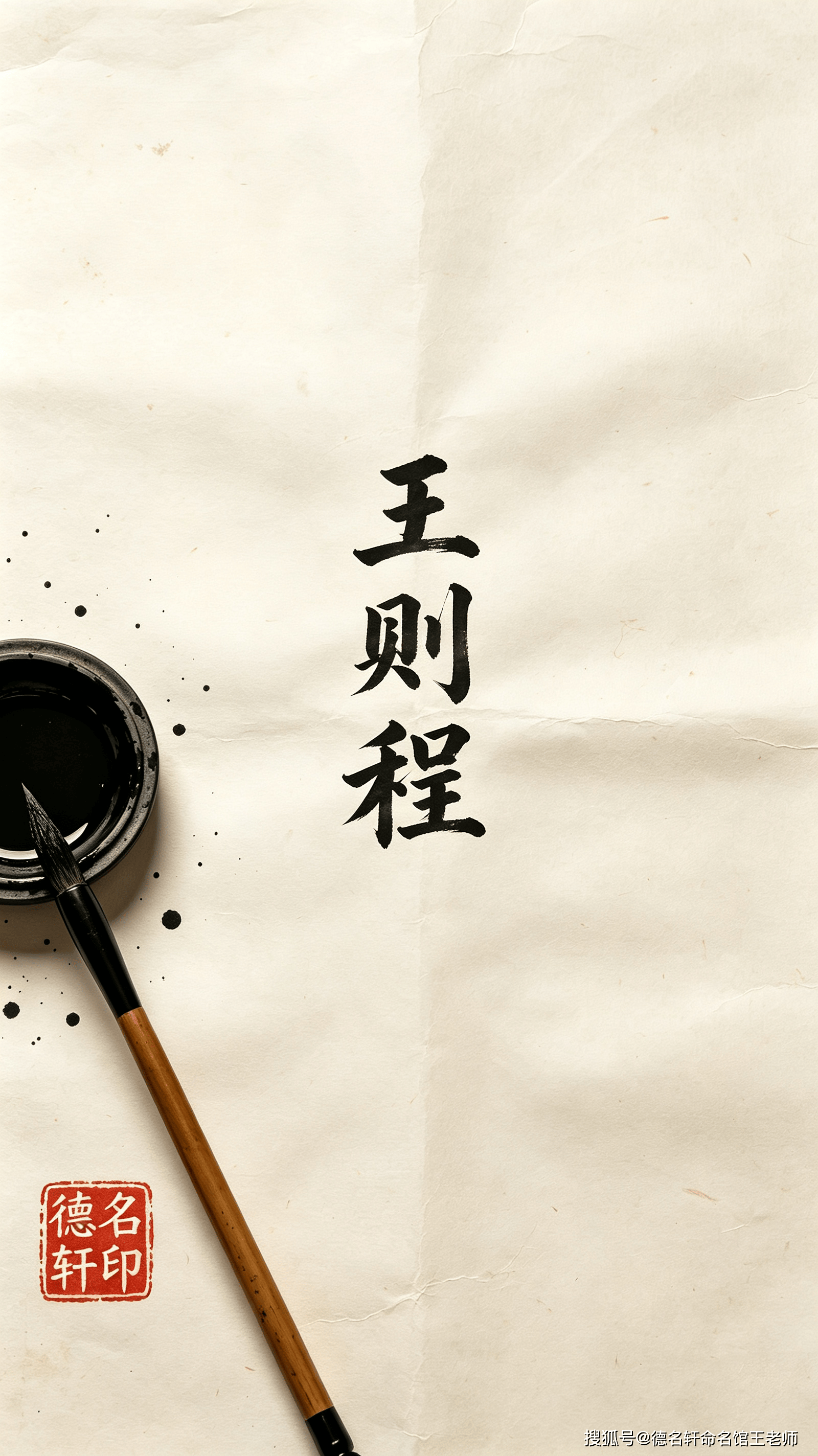 原創2026年寶寶起名案例 王則翔：則翔天際，王者風範