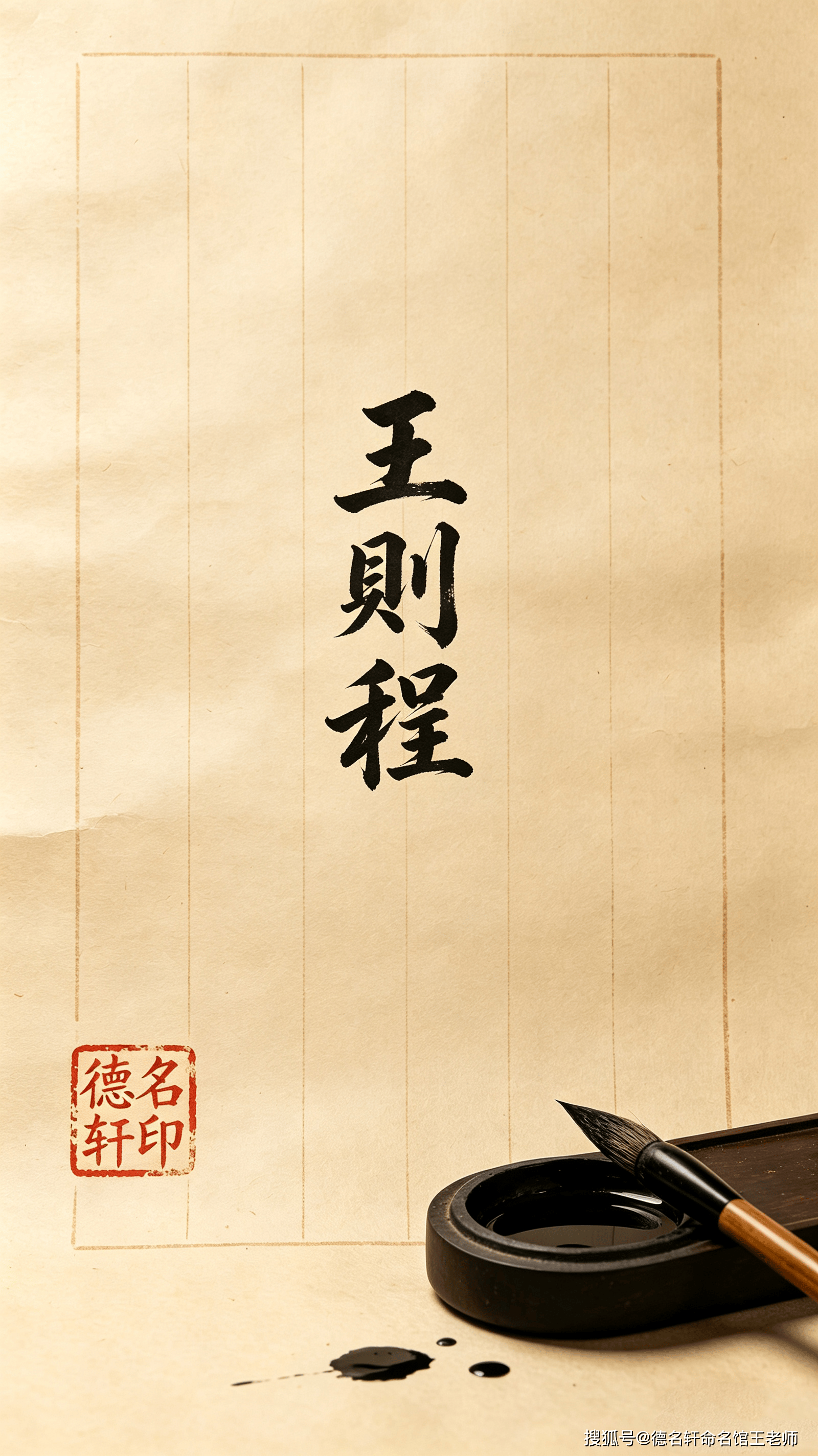 原創2026年寶寶起名案例 王則翔：則翔天際，王者風範