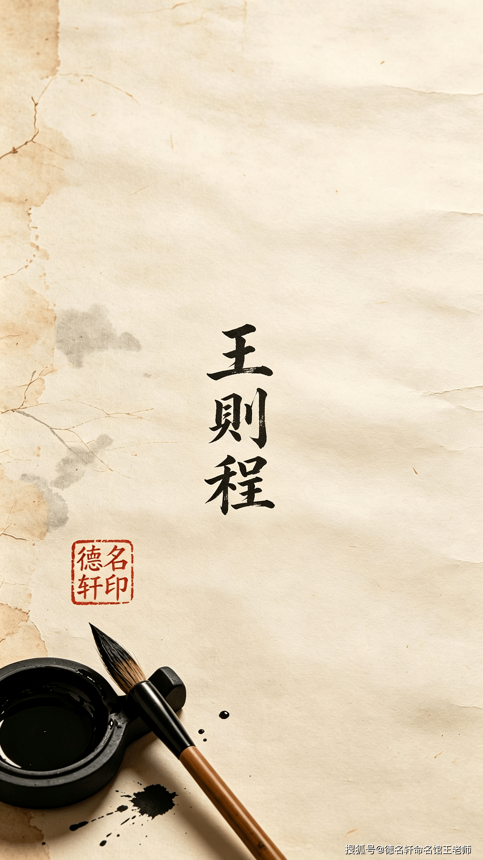 原創2026年寶寶起名案例 王則翔：則翔天際，王者風範
