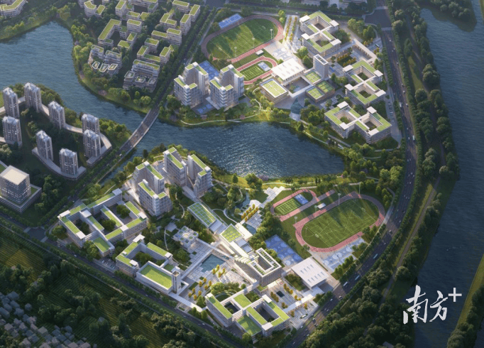 開學迎新！廣州大學附屬清遠中學正式投入使用