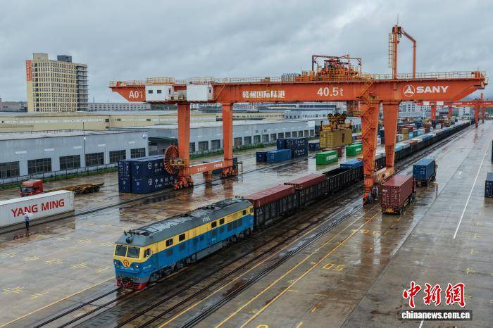 京九鐵路通車三十載 贛鄱物流通達四方