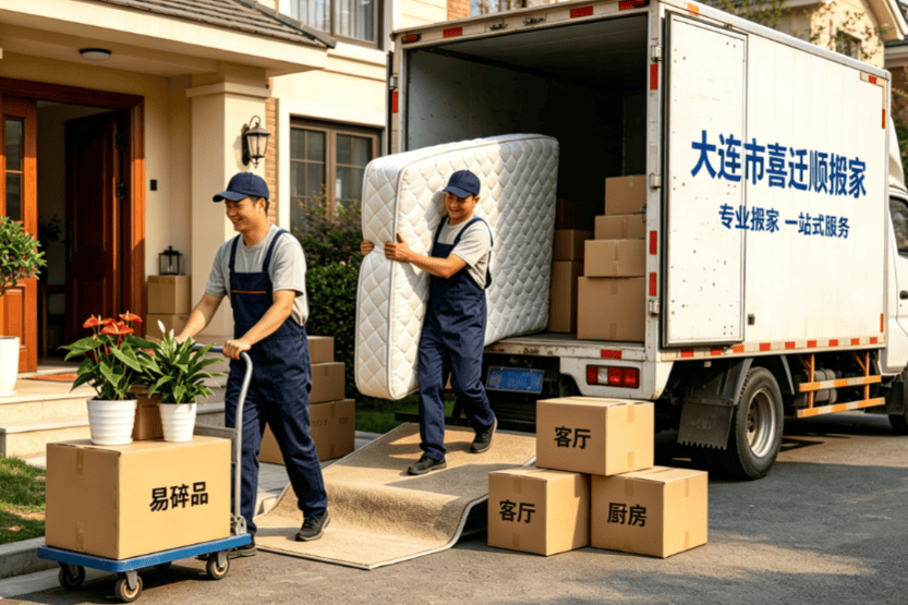 大連靠譜搬家公司怎麼選？避開搬家踩坑誤區