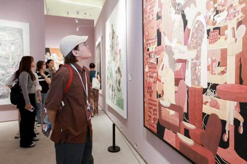 全國大學生美術作品展覽在京雙館啟幕